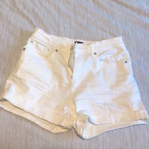 3/$50 J. Crew white high waist